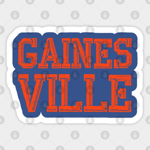 GAINESVILLE FLORIDA Sticker by thedeuce